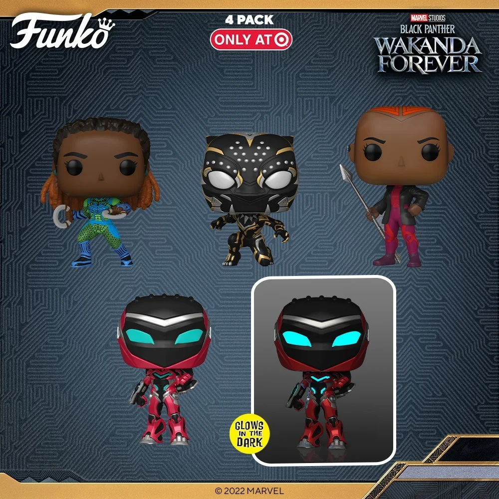 Black Panther: Wakanda Forever Funko POPs — EXTRA MAGIC MINUTES